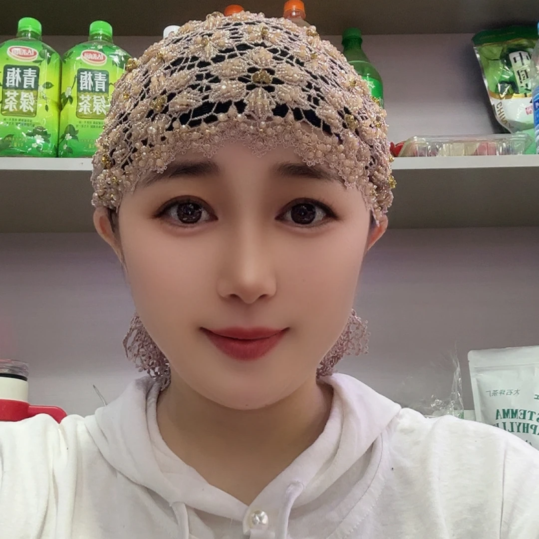 新品定制金线鱼尾帽子【高端上档次】