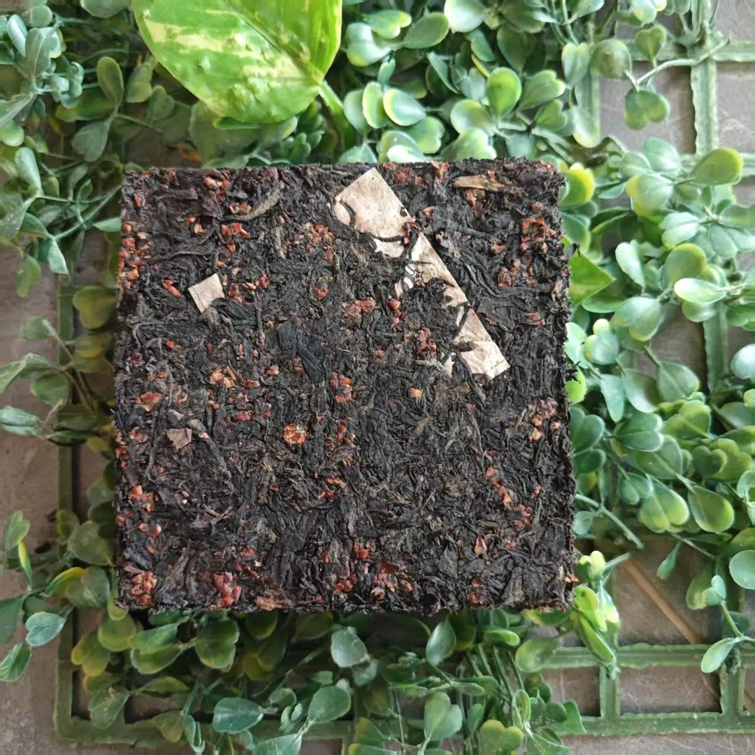 雨腾古茶   无字天S"全T Q溶"YW汤200g/砖（10月19）