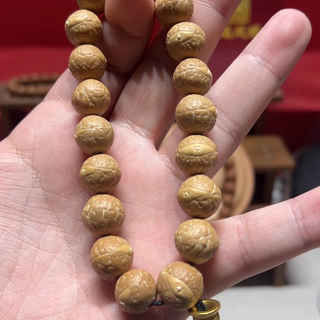 手串凤眼菩提14.5mm尼泊尔凤眼菩提单圈