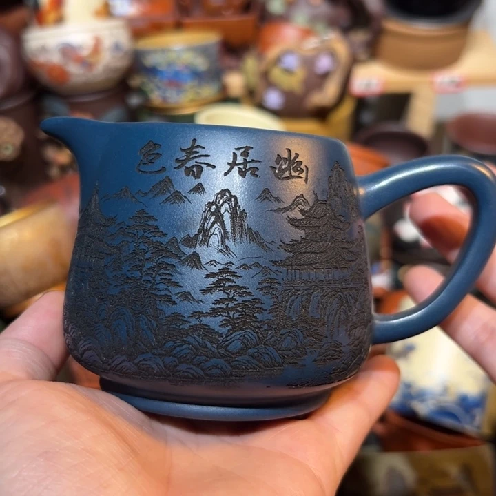 紫砂茶杯宜兴紫砂主人杯