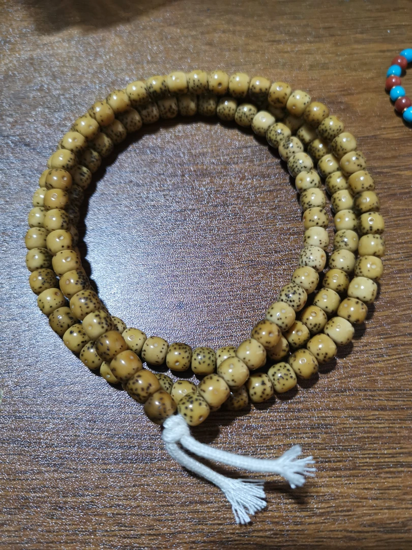 文玩星月108脖挂