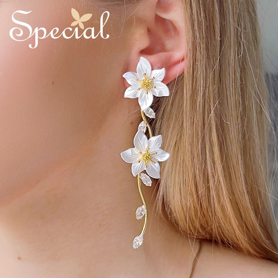 合金玻璃耳饰 special【宠爱专属】 耳环耳饰繁花圆舞曲