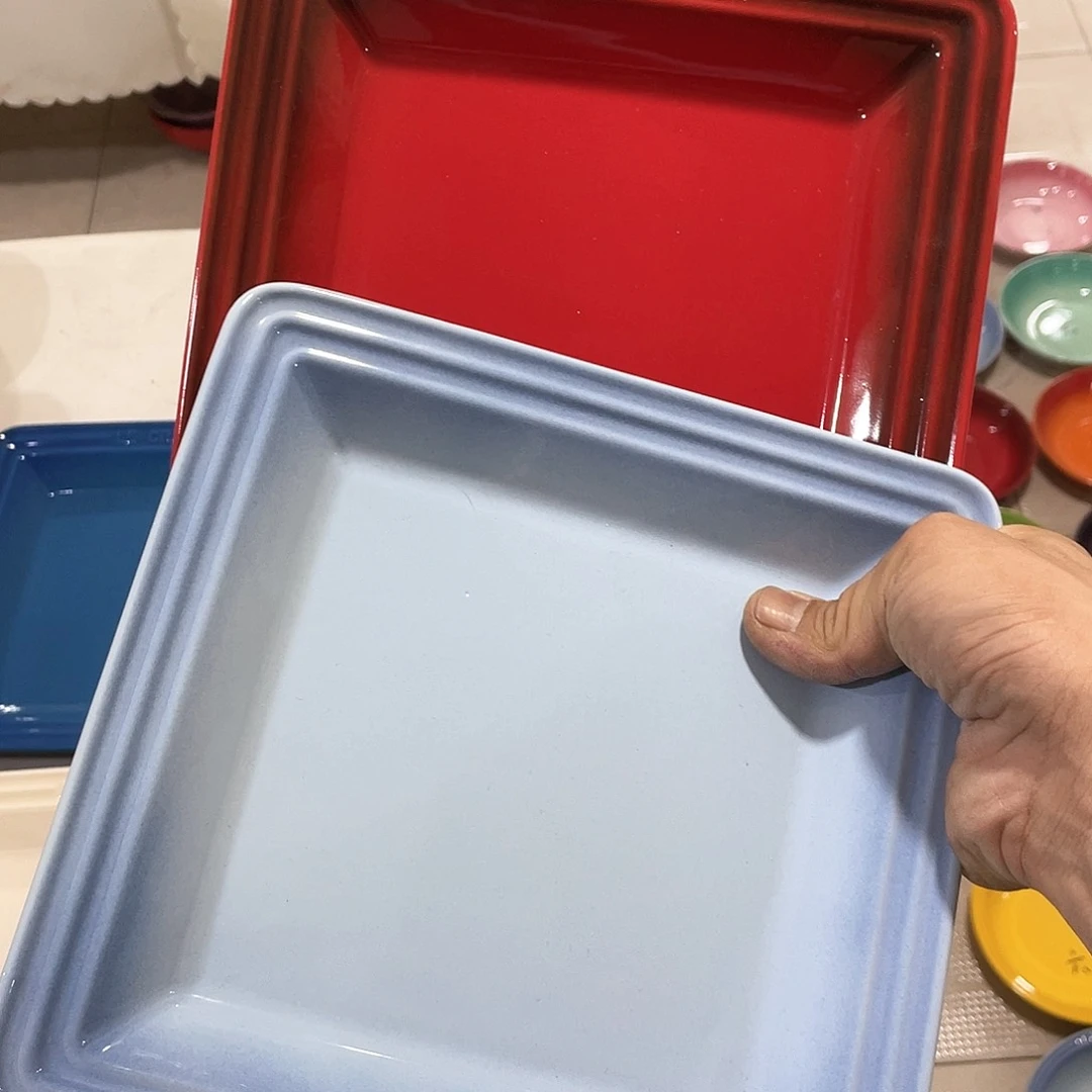 瓷微瑕陶瓷餐具家用 两个精品8.5