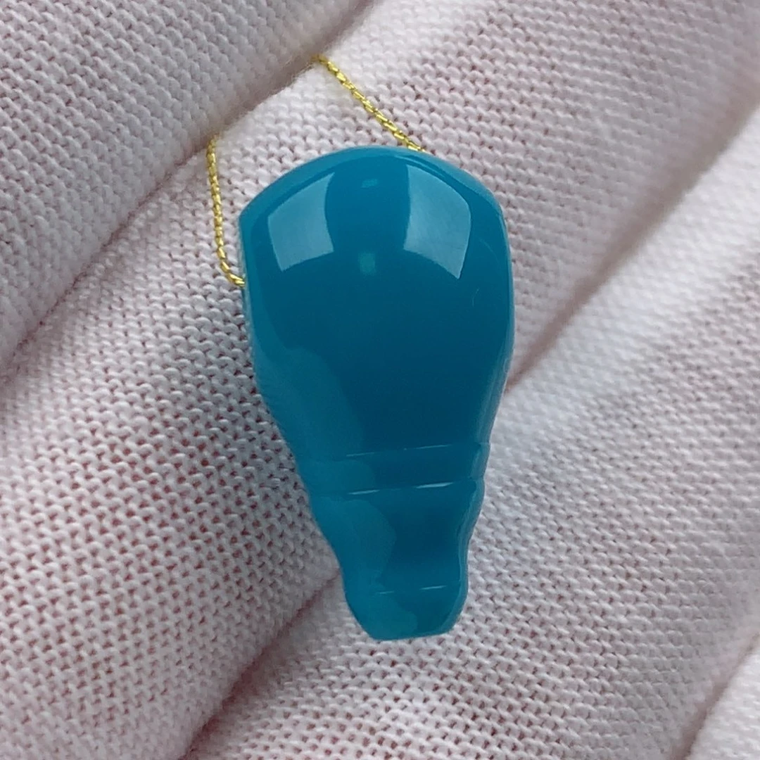 绿松石未镶嵌配饰三通11.5