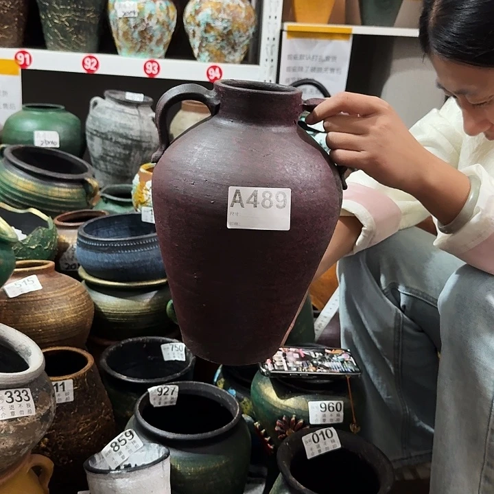 紫色双耳489高度31口径9