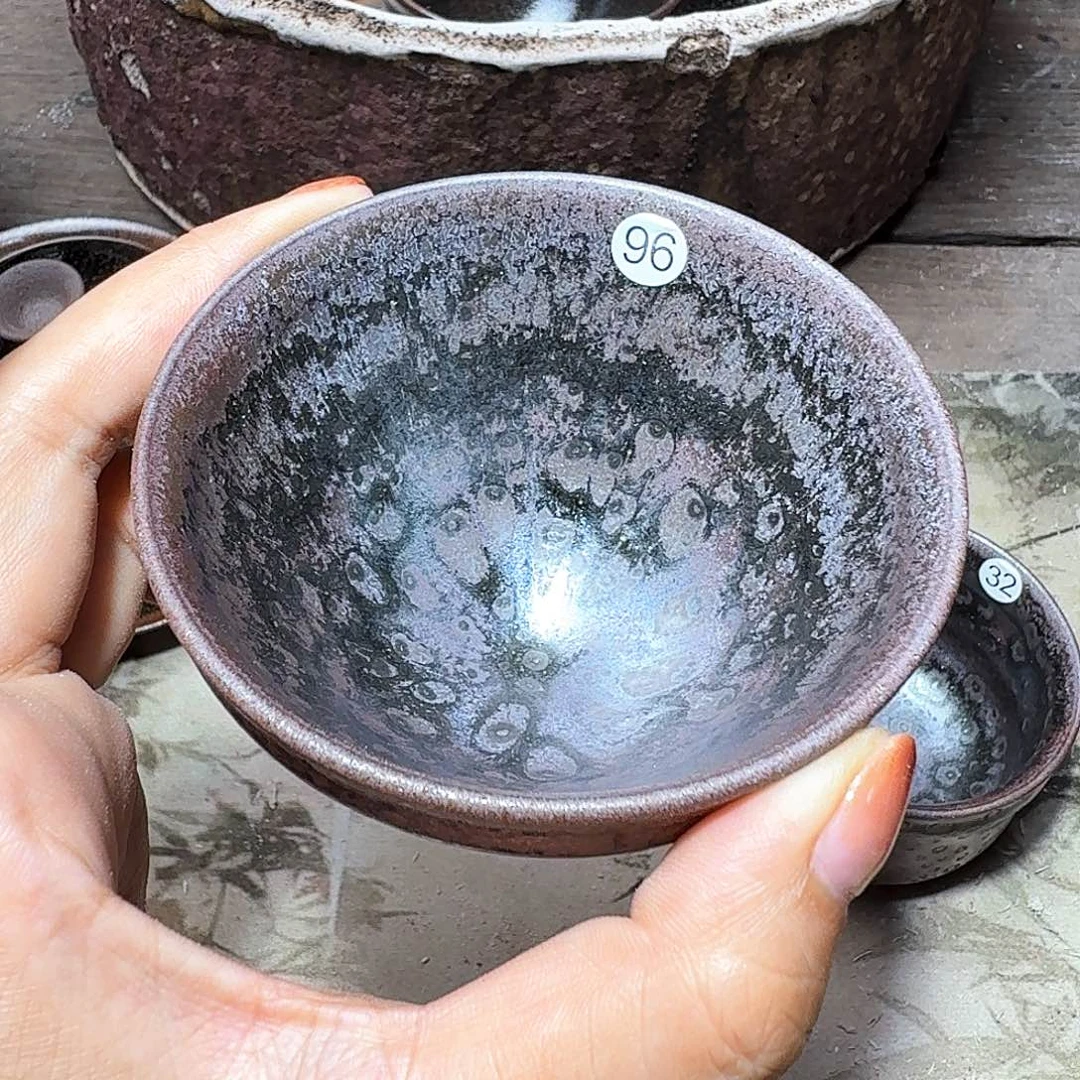 茶盏义兴龙窑建盏96