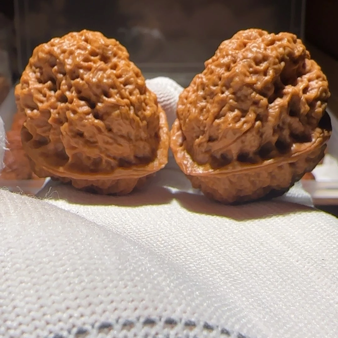 把件文玩核桃桃心龙脊46