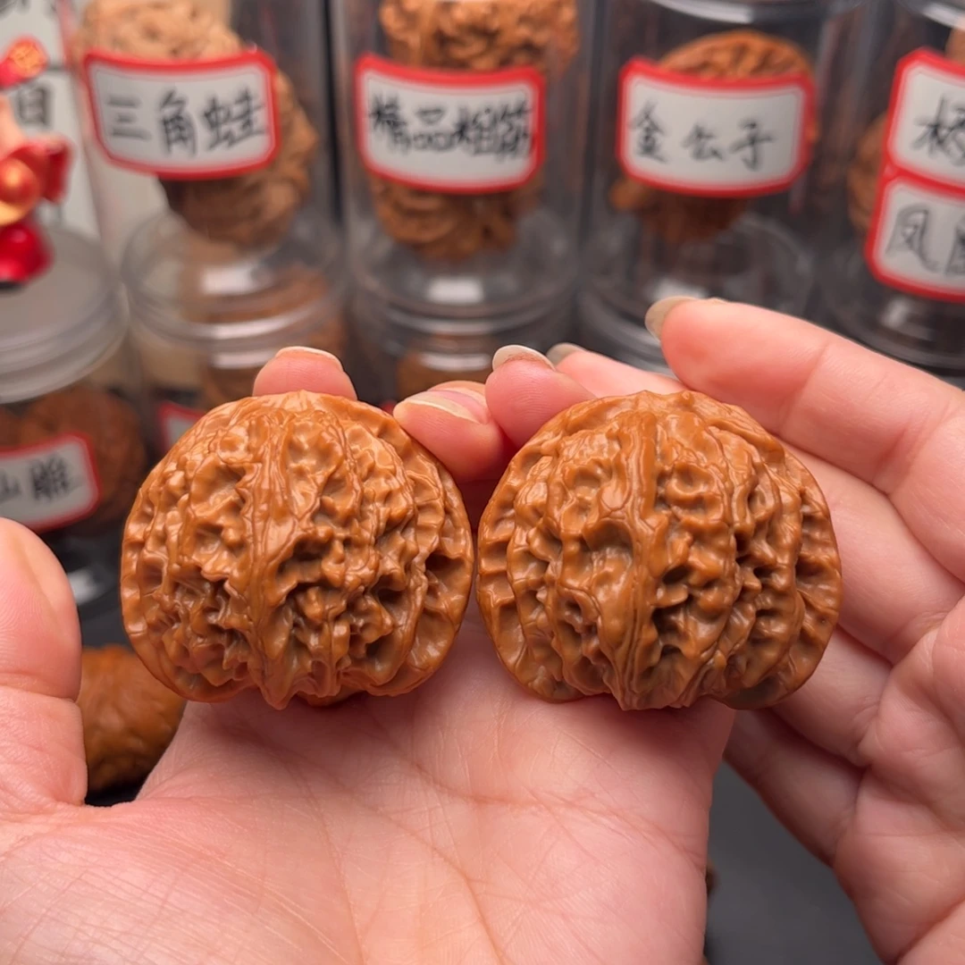 文玩核桃把件44老树苹果园