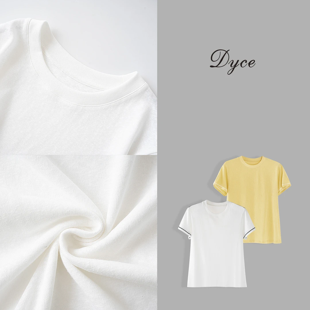 DYCE倩影【雾海金舟】 休闲百搭设计感T恤