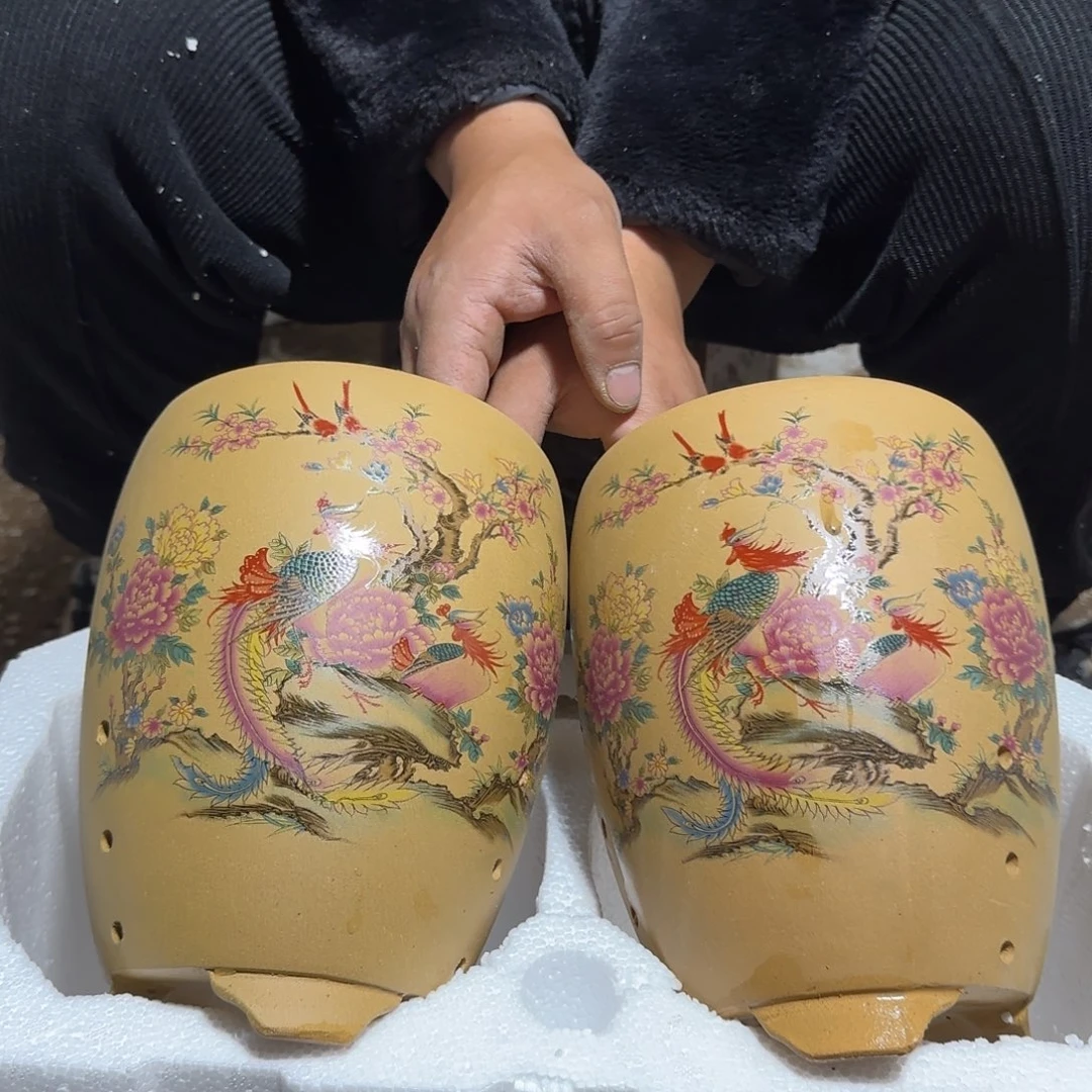 紫砂花盆口径15高度20