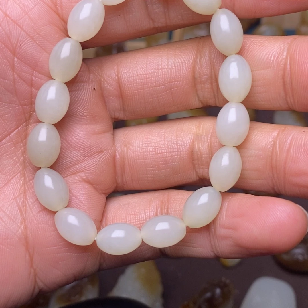 和田玉吊坠(不含链)未镶嵌新疆和田玉青白山料