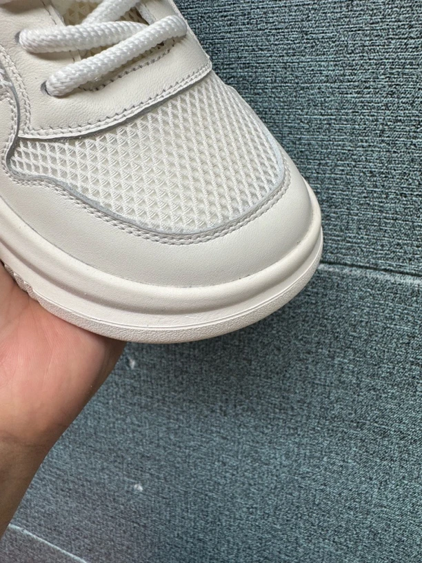 新款百搭厚底头层牛皮老爹鞋跑步鞋透气夏季8698