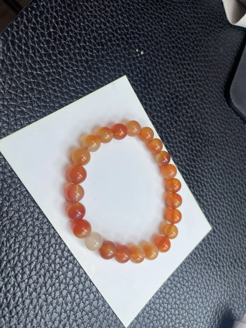 福利品天然玉髓玛瑙手链恶意评勿拍非常感谢