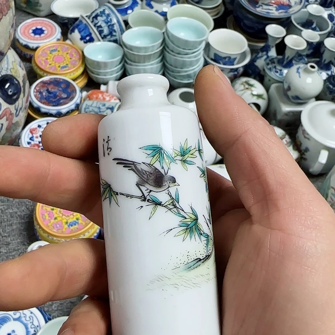 摆件瓷器的工艺技术水平