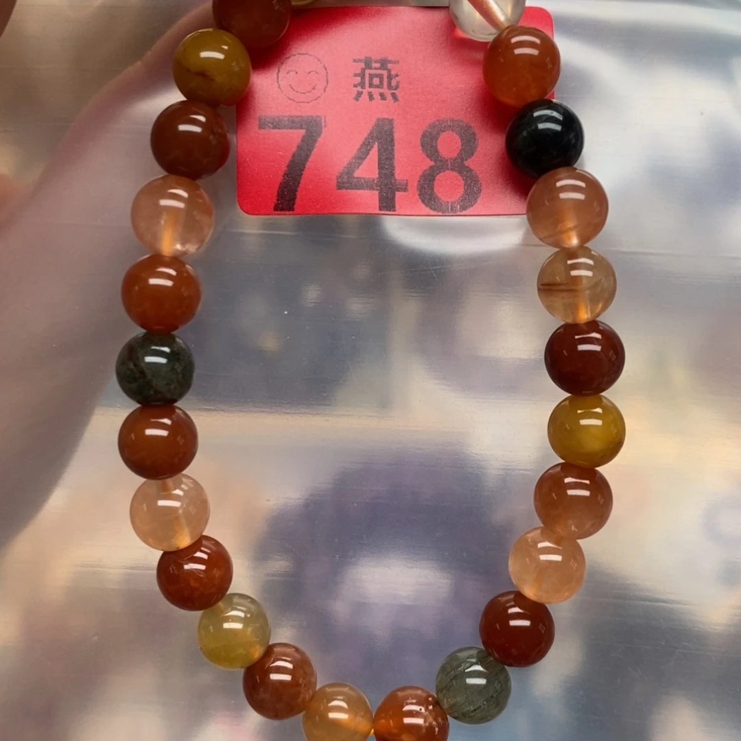水晶手链未镶嵌多样性发一