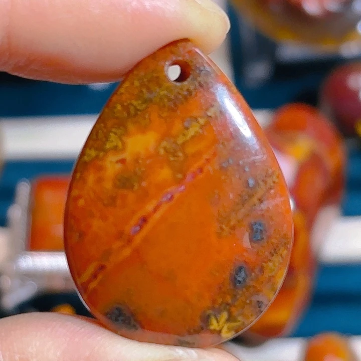 玛瑙/玉髓吊坠(不含链)未镶嵌