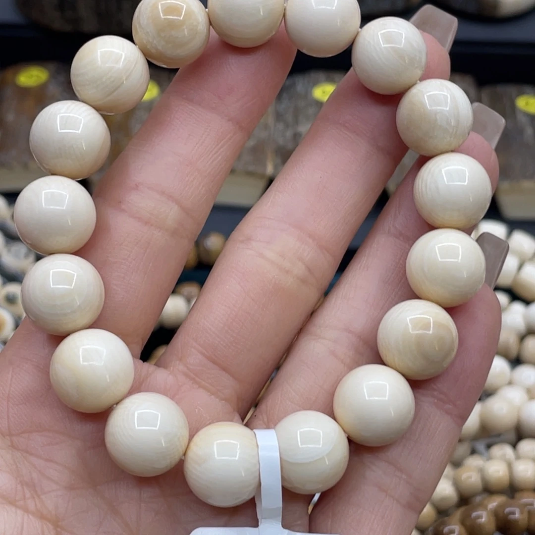 手串/手链/手镯猛犸象牙1.2芝士圆珠