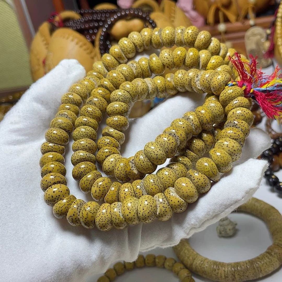 手串星月菩提雕刻马蹄大肠