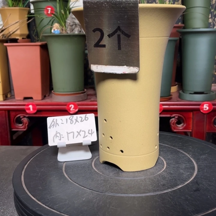 紫砂花盆紫砂花盆