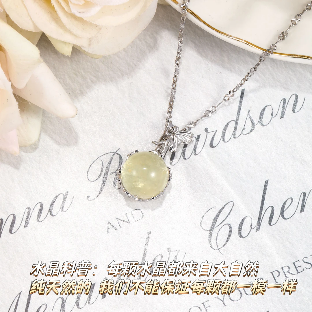 CB3544 水晶 925银 百搭水晶手串