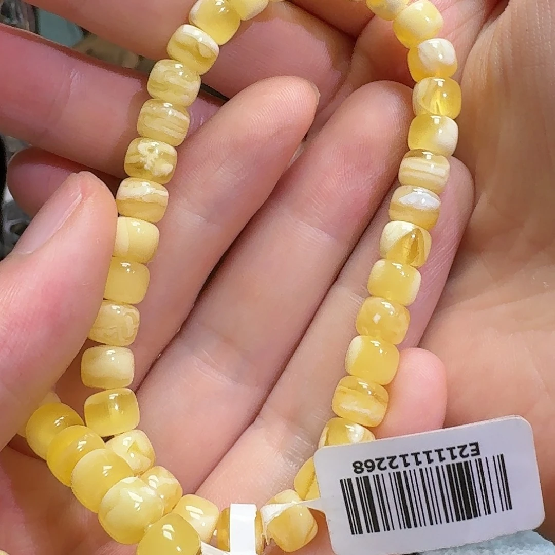 琥珀颈饰未镶嵌tx908老型手串