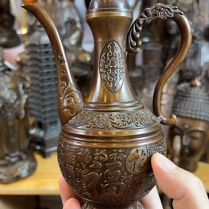 黄铜案台摆件物品摆件