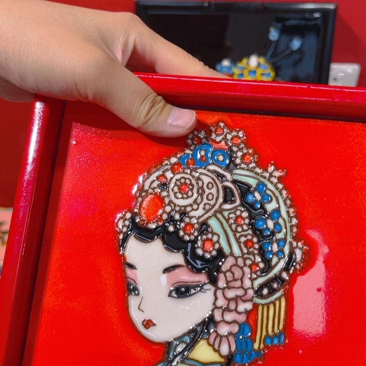 瓷片瓷板画艺术作品