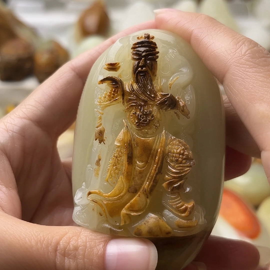 石材古青石不退换关公