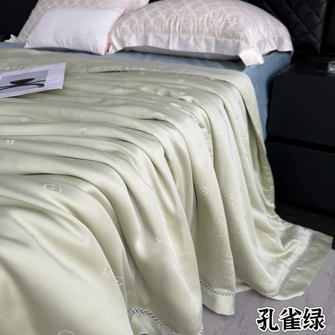 夏季100%奥地利兰精天丝夏凉被空调被凉感吸湿透气纯色镂空简约
