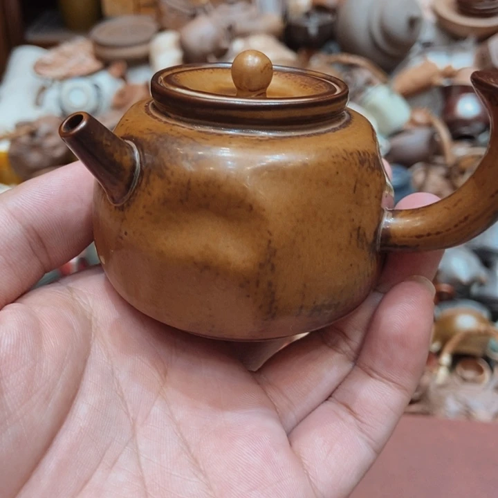 柴烧老岩泥高端茶器