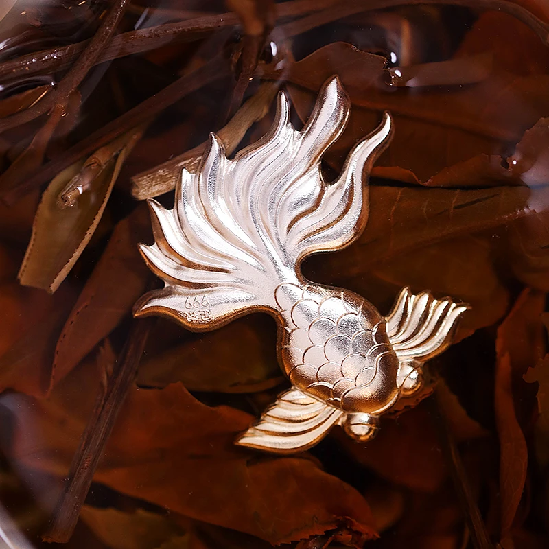 1.8g如鱼得水PJ0035茶具烧水煮茶净化水质茶宠配件银茶壶