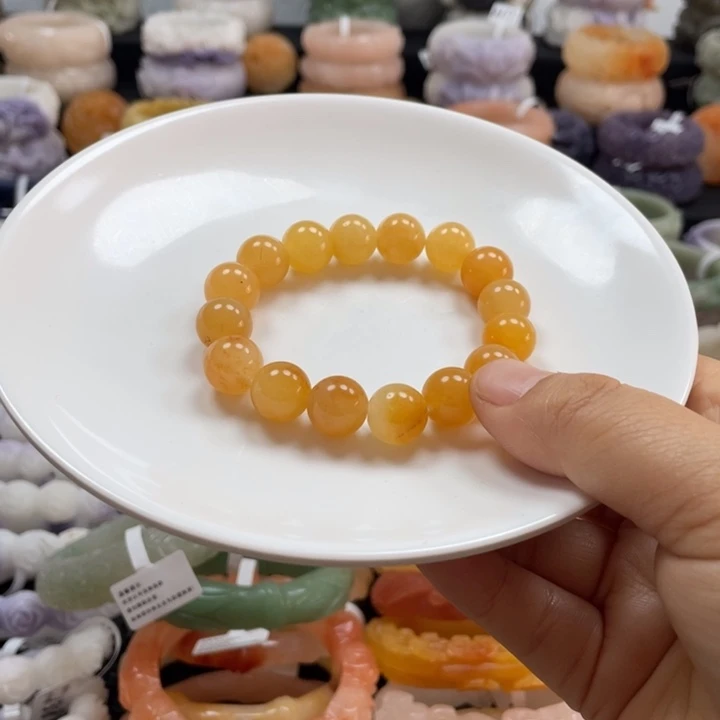 石英质玉未镶嵌手镯