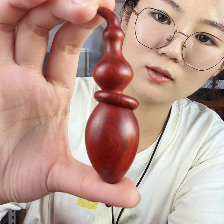 非洲紫檀（红花梨）紫檀葫芦
