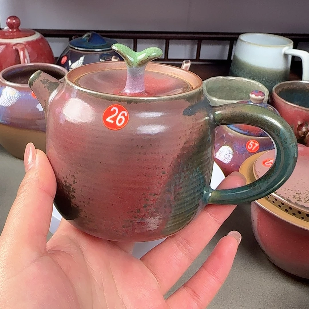 山*城小鸿钧瓷 泥泥钧瓷026