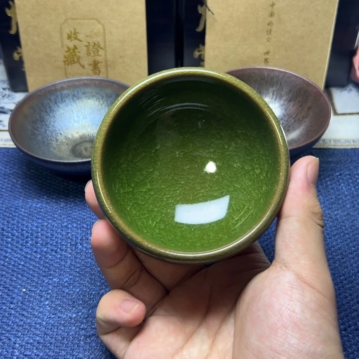 建阳建盏喝茶主人杯