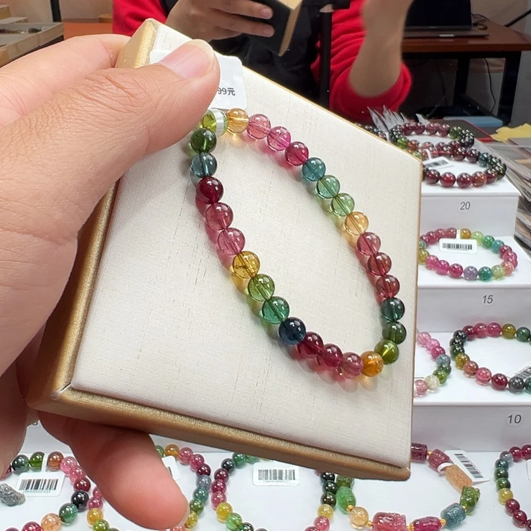 手串未镶嵌碧玺6.5mmmmmmmmm