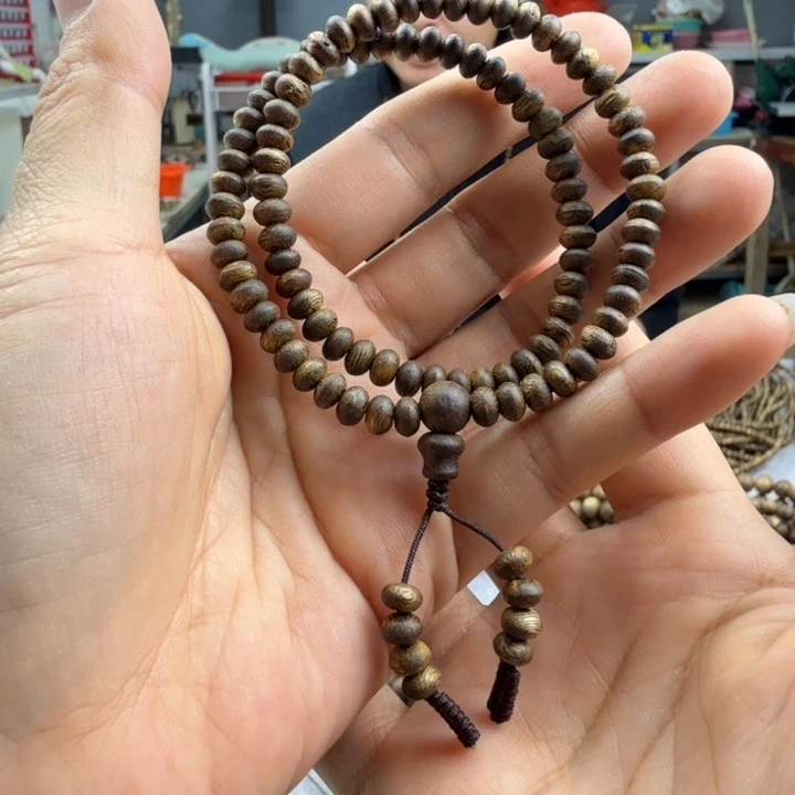 沉香沉香香囊05算盘珠双圈 九九沉4.9克