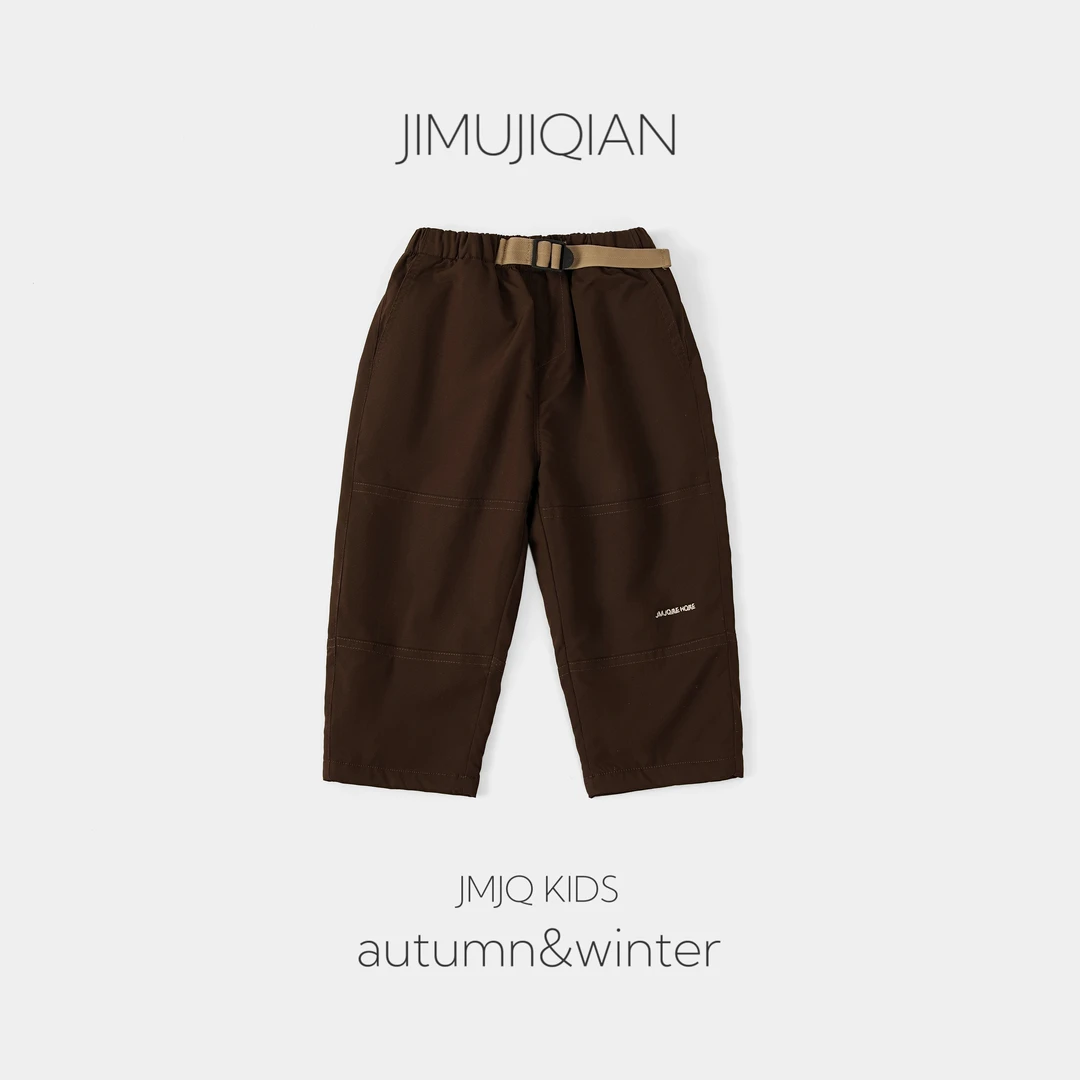 【断码清版 201126】冬儿童加绒加厚户外保暖防风防寒登山运动长裤