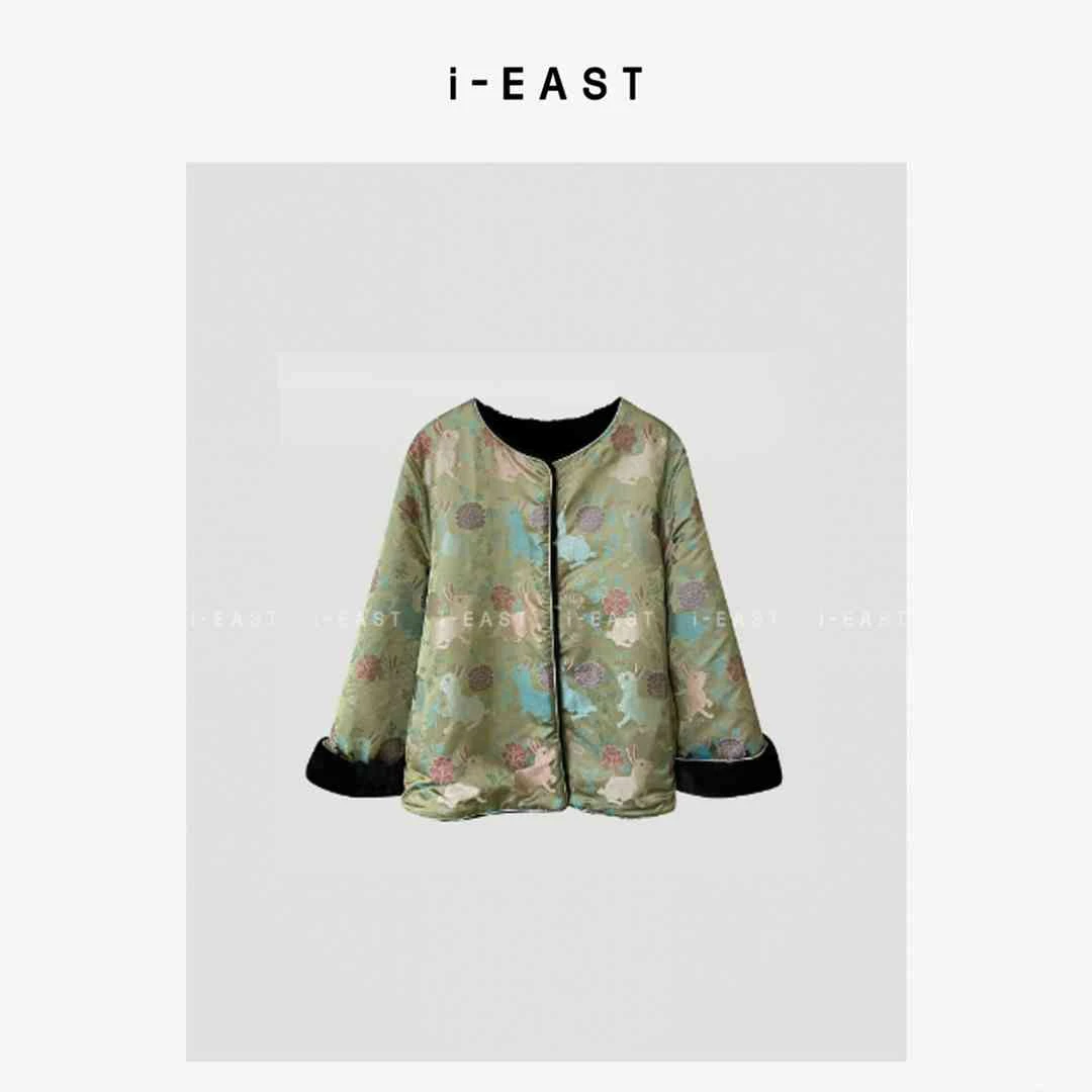 i-EAST 国香揽梦~新中式双面穿兔子外套-3D S23702