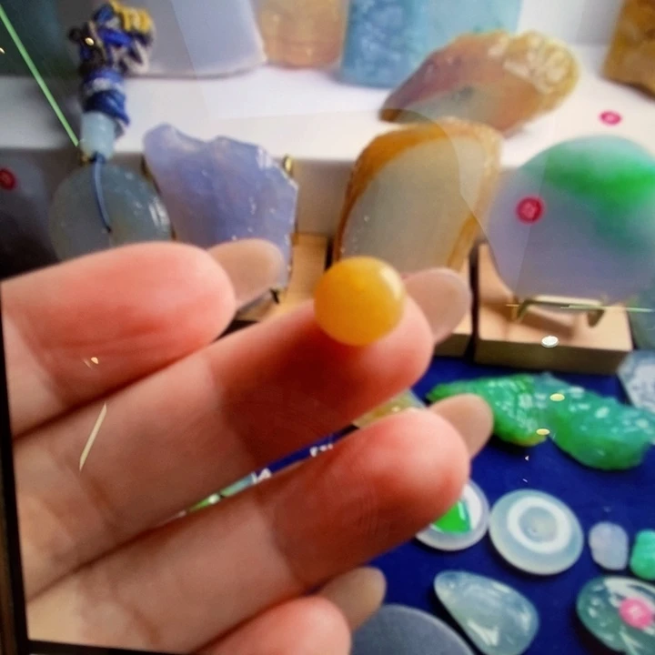 颈饰未镶嵌翡翠静*天然翡翠