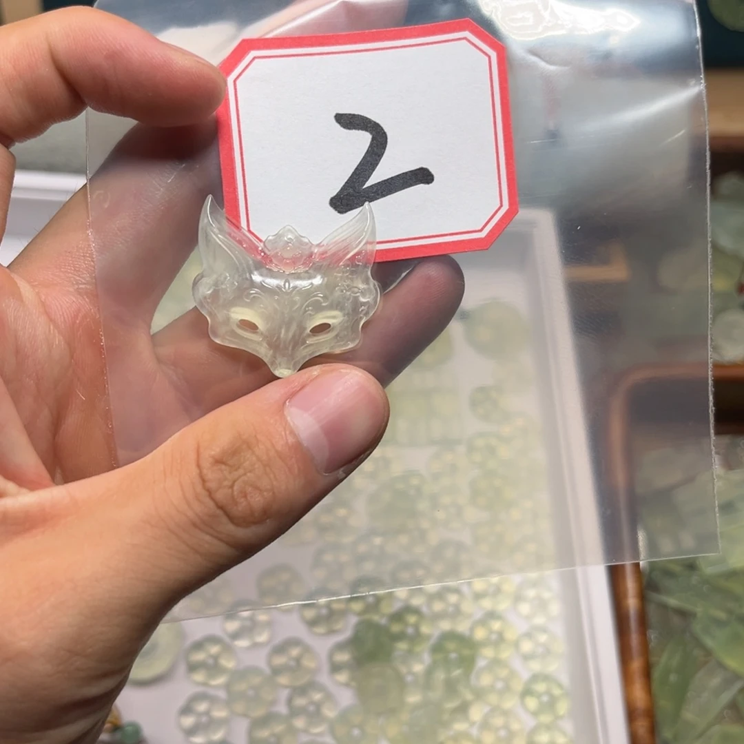 冰***.蛇纹石玉合金颈饰