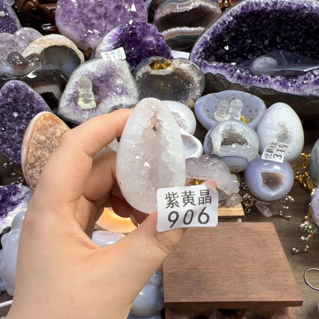 未镶嵌珠宝半成品水晶906