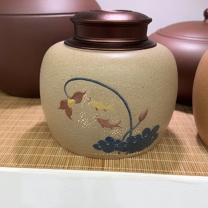 茶叶罐紫砂精品紫砂茶叶罐福利专场