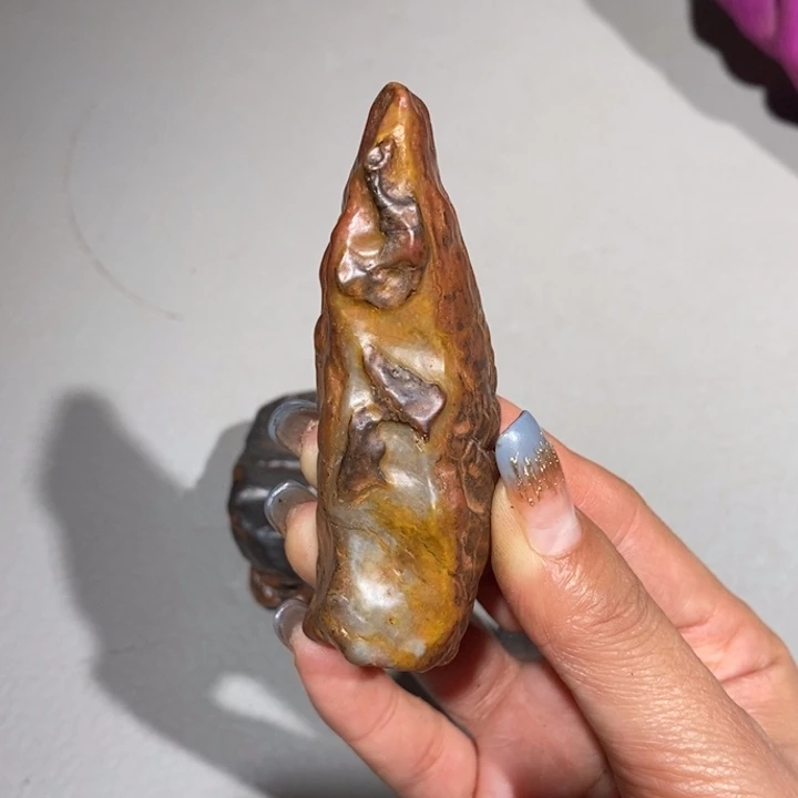 玛瑙/玉髓车挂合金圆*73