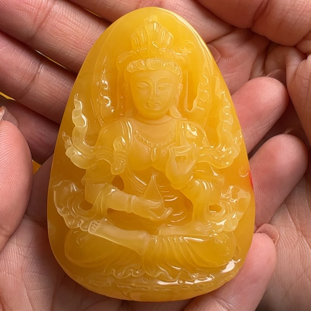 蜜蜡毛衣链未镶嵌无优化