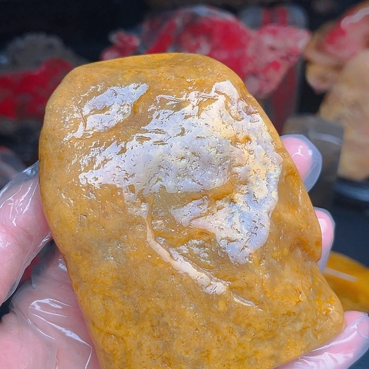 昌化石知**一昌化田黄精品印章