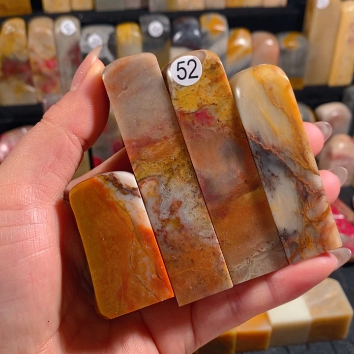 昌化石印石昌化巧色石印章