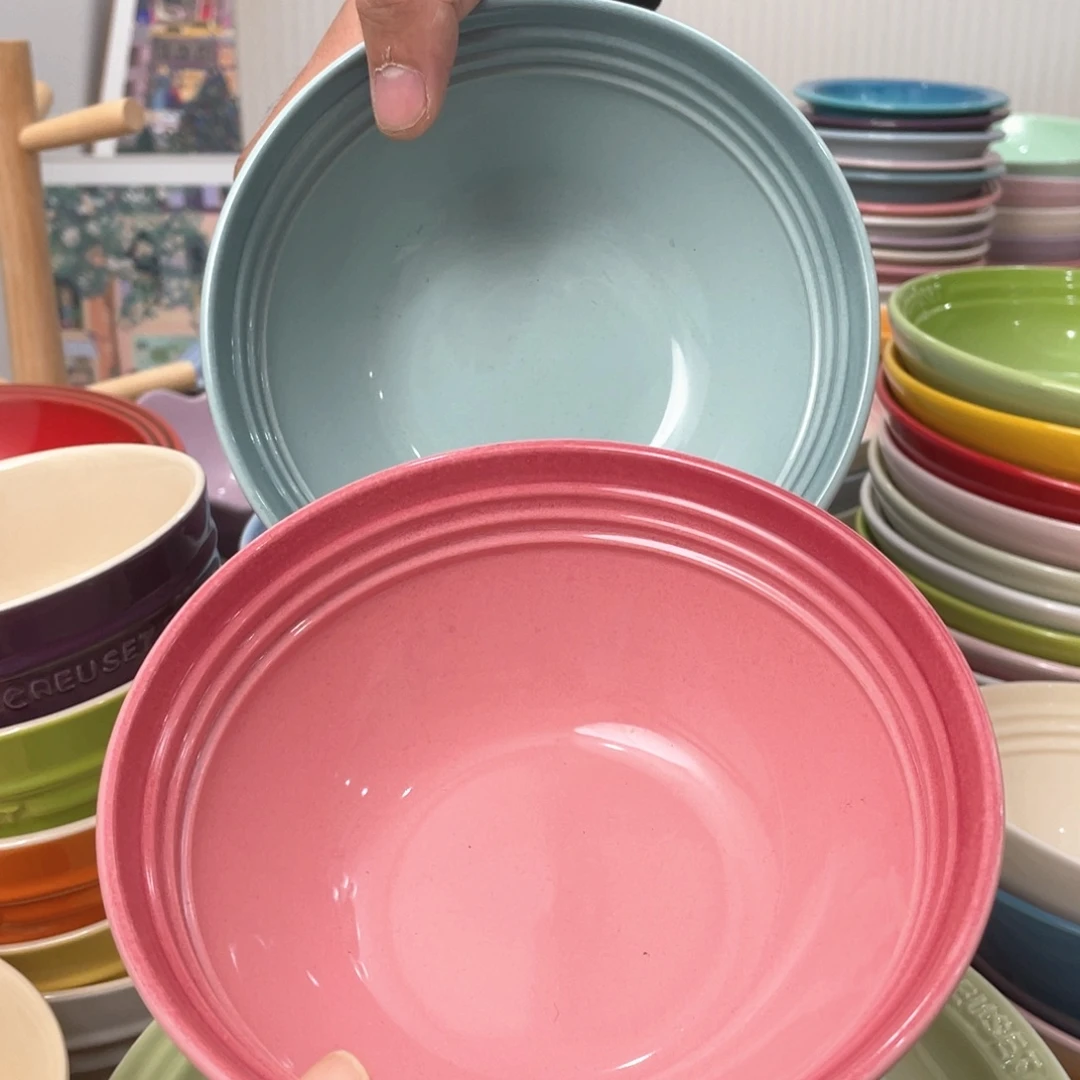 瓷片微瑕2个温哥华面碗650ml