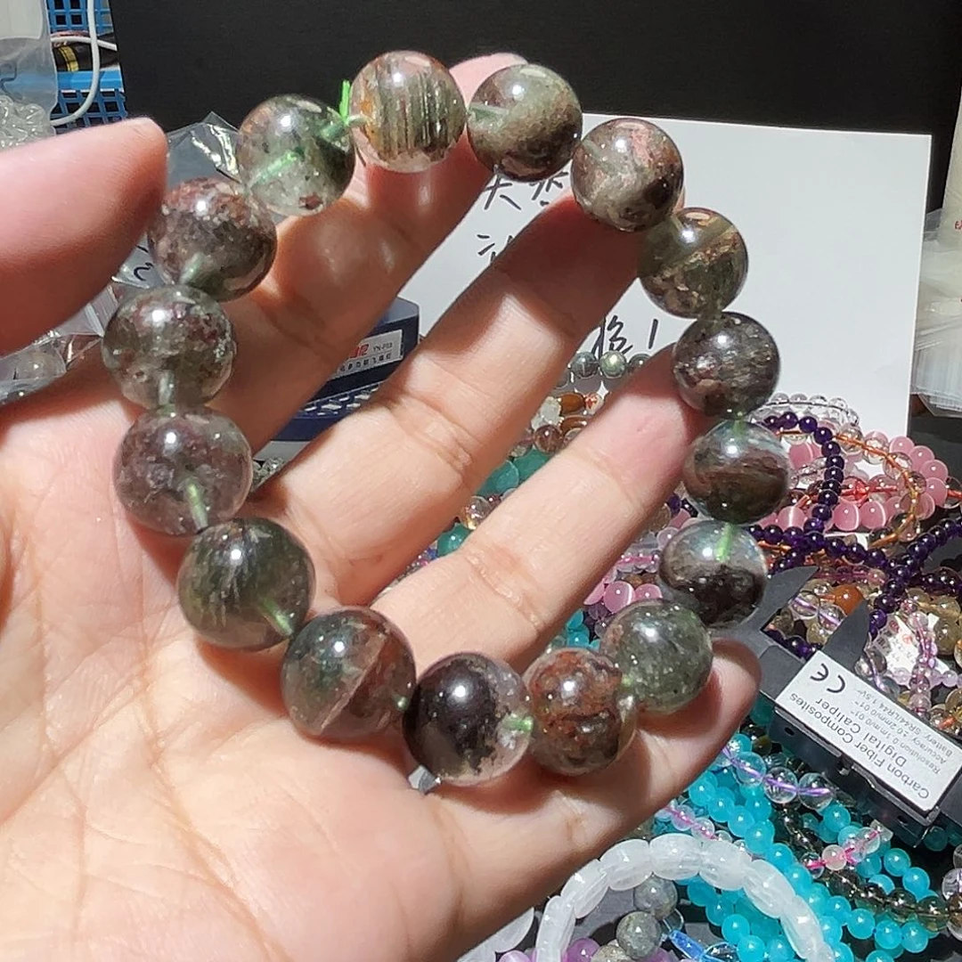 水晶手链未镶嵌四季幽灵14毫米59号