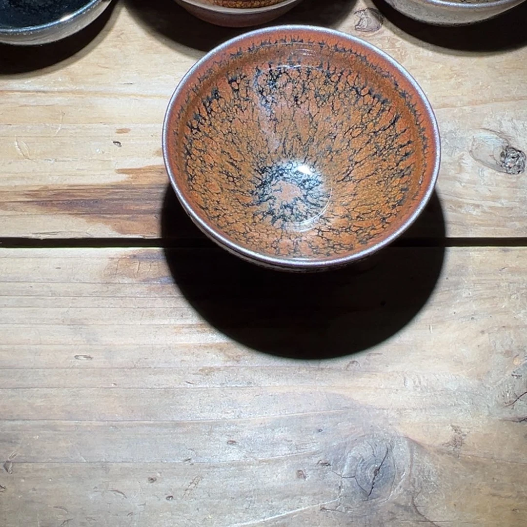 茶盏老木头柴烧建盏精选4